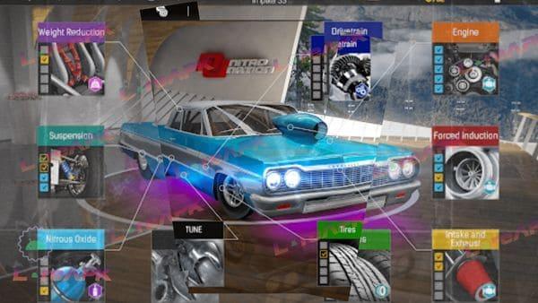 download nitro nation mod apk latest version 2024