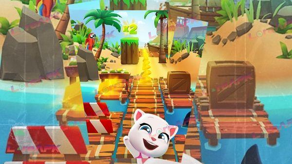 download talking tom gold run mod apk terbaru untuk android