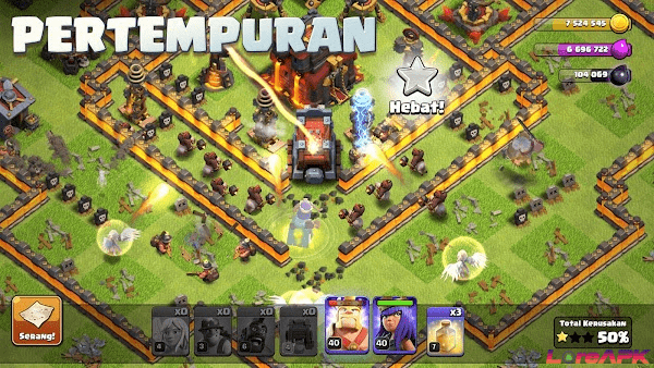 clash of clans mod apk download