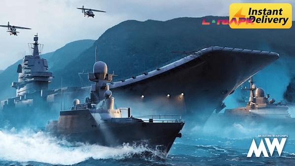 modern warships mod apk 2024