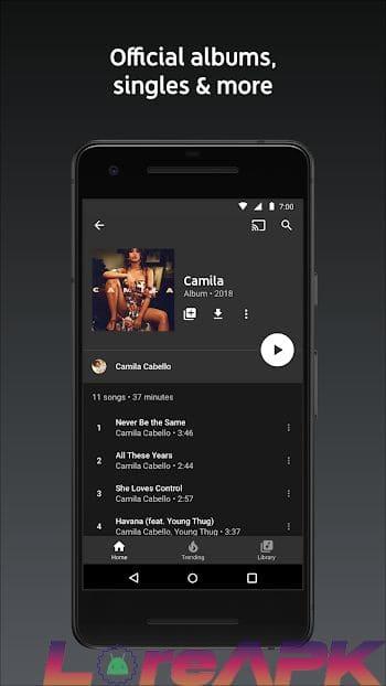 youtube music mod apk for android