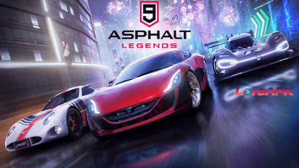 asphalt 9 mod apk loreapk