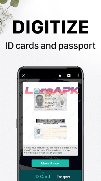 camscanner mod apk loreapk