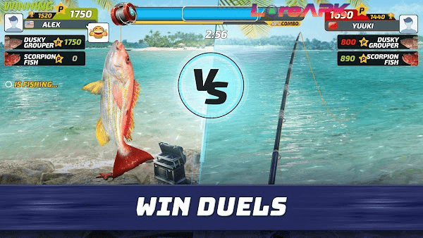 fishing clash mod apk loreapk