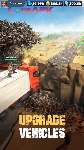 zombie waves mod apk 2024 unduh versi terbaru