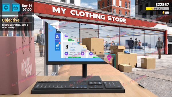 clothing store simulator mod apk 2024 unduh versi terbaru loreapk