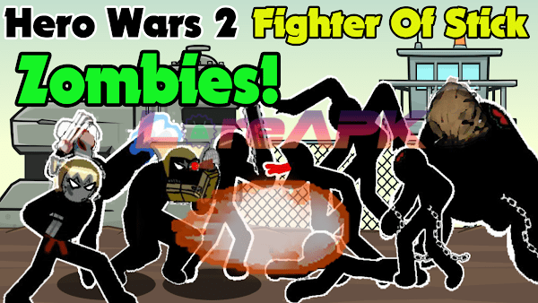 hero wars 2 fighter of stick mod apk 2024 unduh versi terbaru