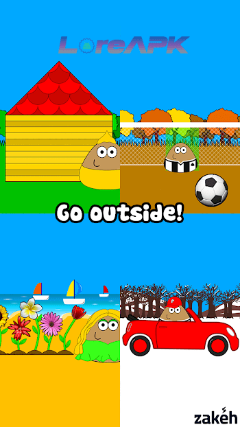 pou mod apk loreapk