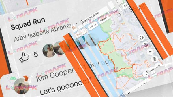 strava mod apk loreapk