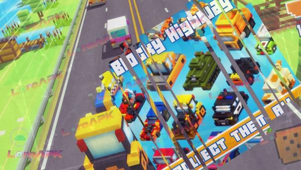 blocky highway versi terbaru loreapk