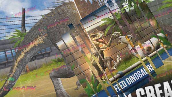 jurassic world the game mod apk versi terbaru