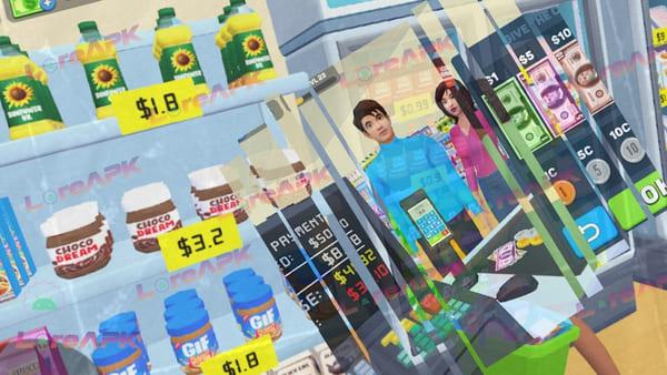 simulator toko supermarket mod apk loreapk