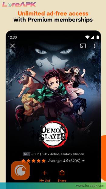 crunchyroll apk download