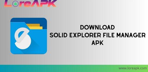 Solid Explorer File Manager APK 3.4.9_2