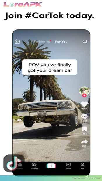 tiktok apk free